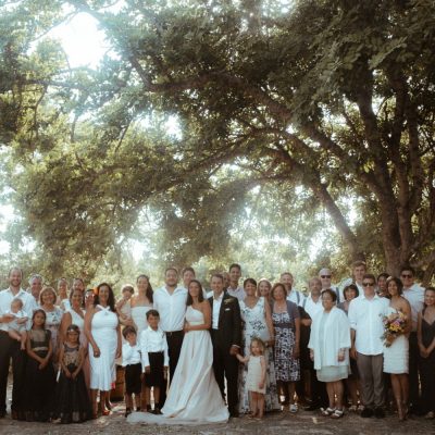 villa wedding ceremony in Crete