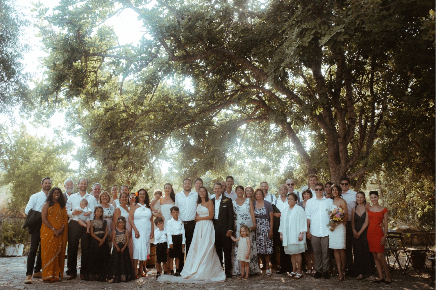 villa wedding ceremony in Crete