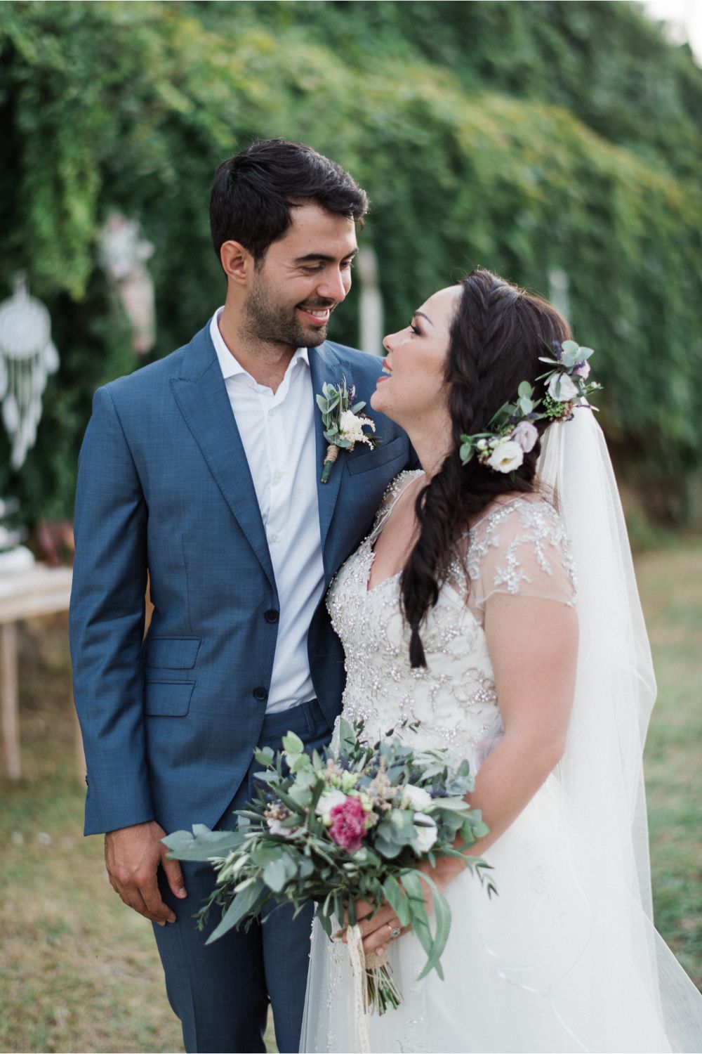 seaside wedding ceremony in Crete