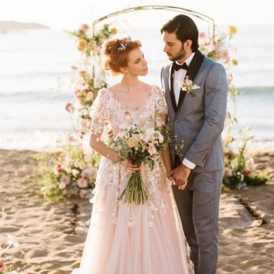 beach wedding in Crete