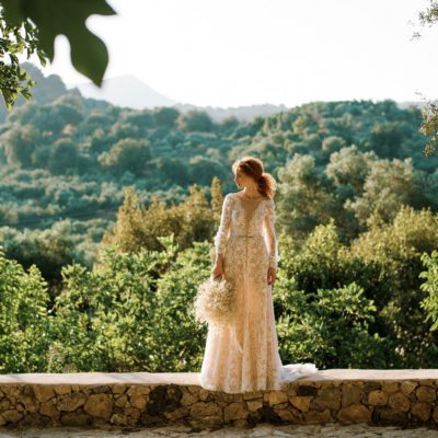 Olive wedding venue in Crete