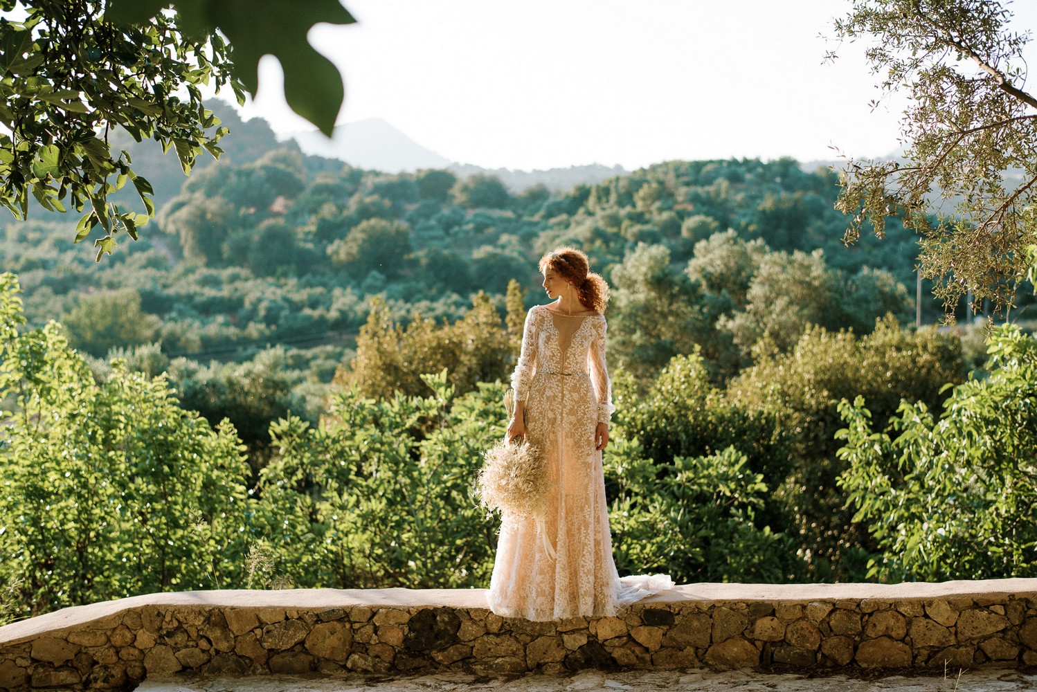 Olive wedding venue in Crete
