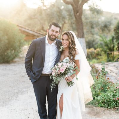 Cretan rustic American wedding